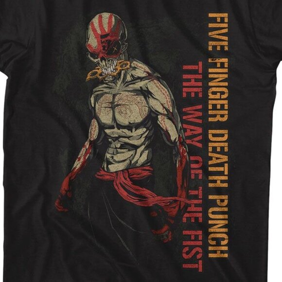 Five Finger Death Punch Way Of The Fist Heavy Metal Rock Band Fan Gift T-Shirt79 - Picture 2 of 6